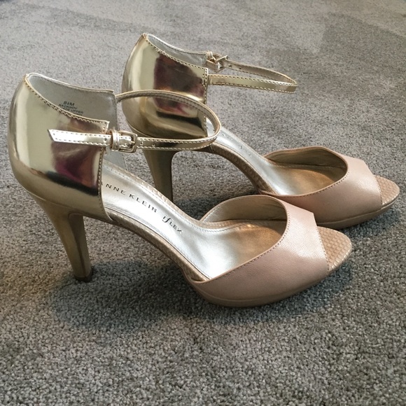 anne klein nude heels